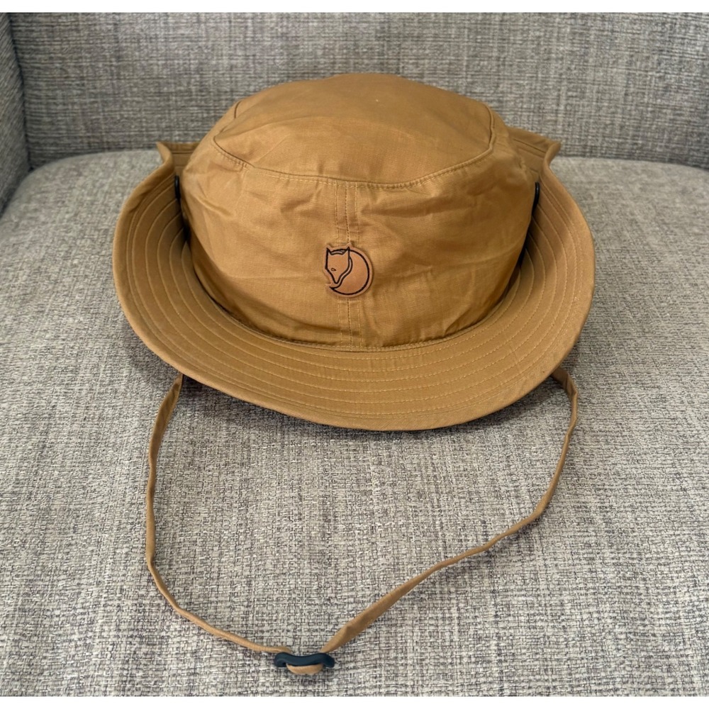 Fjallraven Abisko Summer Hat Buckwheat Brown G-1000 Sun Hat 77273 Size L NEW
